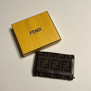 Fendi Monogram Long Wallet with Box